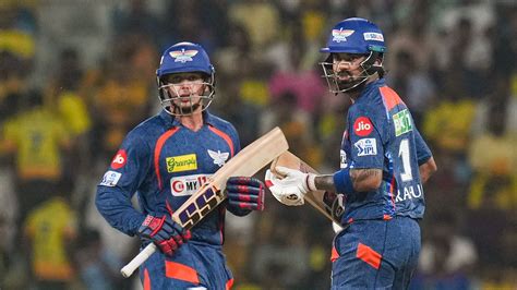 Chennai Super Kings v Lucknow Super Giants: .